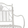 Puutarhapenkki 2 -Seater 103,5 x 59 x 89 cm Teräs
