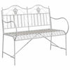 Puutarhapenkki 2 -Seater 103,5 x 59 x 89 cm Teräs