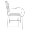 Puutarhapenkki 2 -Seater 103,5 x 59 x 89 cm Teräs