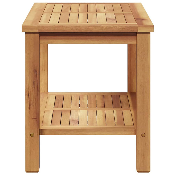 Sohvapöytä säilytystilassa Ruskea 70 x 40 x 45 cm Tiikkipuu