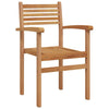 Puutarhan pinottavat tuolit 2 pcs Ruskea 55.5 x 55.5 x 90 cm