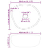 Pesuallas Vaaleanharmaa (38-45) x (30-35) x 15 cm Jokikivi