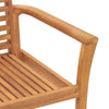 Ruskea pinoontaittuva puutarhatuoli Bambelet 62.5x54.5x95.5cm