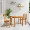 Ruskea pinoontaittuva puutarhatuoli Bambelet 62.5x54.5x95.5cm