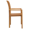 Ruskea pinoontaittuva puutarhatuoli Bambelet 62.5x54.5x95.5cm