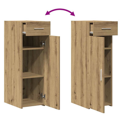 Artesaani tammi sivupöytä Erna 30x42.5x93cm (puinen)