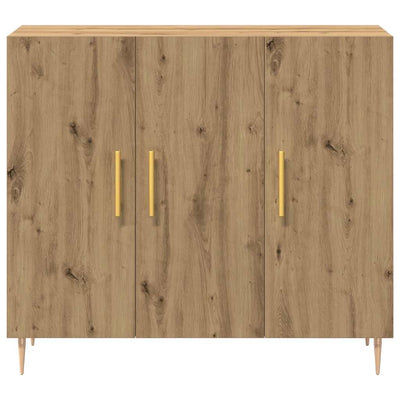 Artesaani tammi sivupöytä Raol 90x34x80cm (puinen)