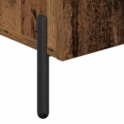 Vanha puu sivupöytä Isoveanu 90x34x80cm (puinen)