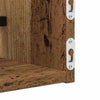 Seinähylly 2 kpl Vanha puu 60 x 16 x 14 cm
