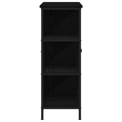 Musta tammi sivupöytä Nenilie 70x30x80cm (puinen)