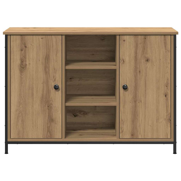Sivupöytä artesaani tammi 100 x 35 x 70 cm Tekninen puu
