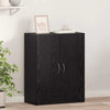 Toimistokaappi Musta tammi 70 x 32 x 77.5 cm Tekninen puu