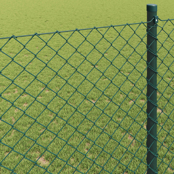 Ketjuaita 25 x 0,4 m Teräs Vihreä