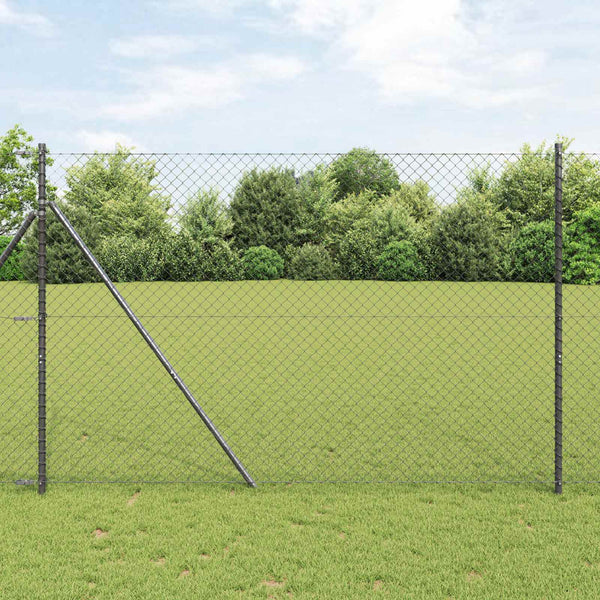 Ketjuaita 10 x 1,5 m Teräs Harmaa