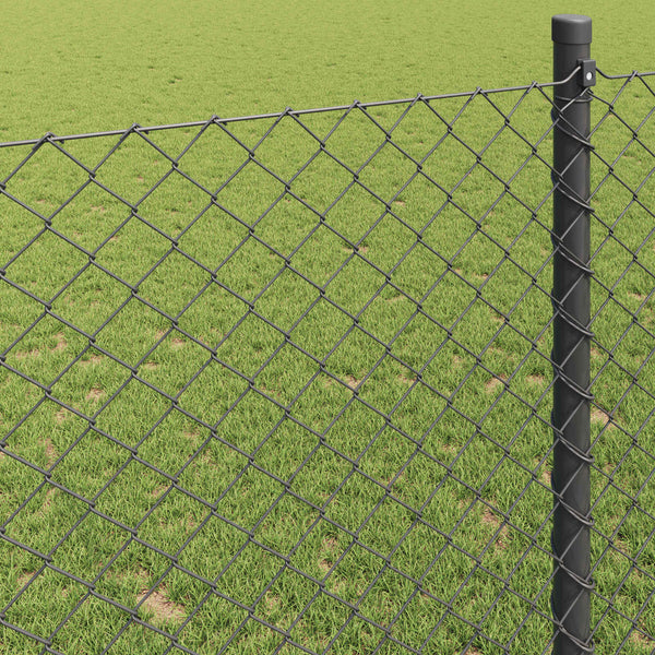 Ketjuaita 25 x 0,4 m Teräs Harmaa