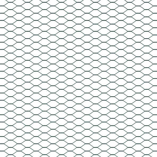 Kuusikulmainen aita 1,2 x 10 m Polyvinyylikloridi Vihreä