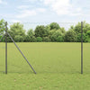 Kuusikulmainen aita 1,6 x 25 m Polyvinyylikloridi Harmaa