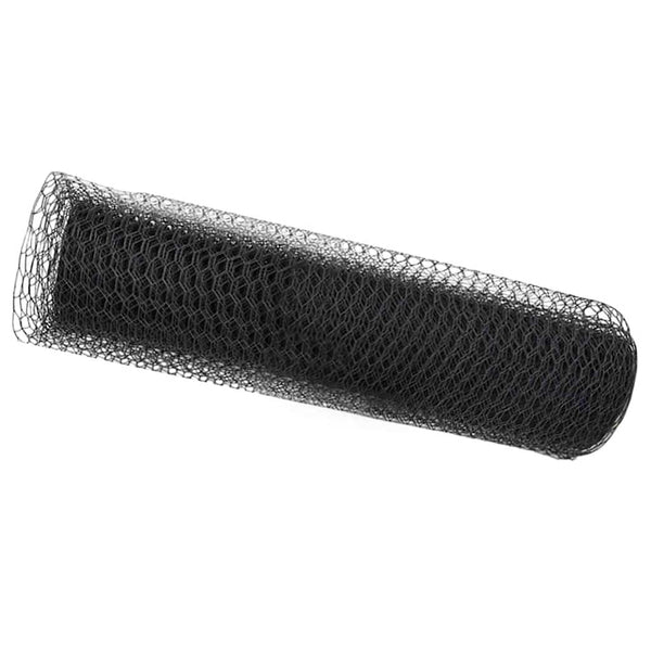 Kuusikulmainen aita 0,4 x 50 m Polyvinyylikloridi Harmaa