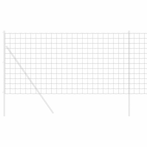 Kuusikulmainen aita 1,4 x 25 m Galvanoitu teräs Hopea
