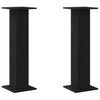 Kasviteline 2 pcs Musta tammi. 30 x 30 x 95 cm Tekninen puu