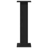 Kasviteline 2 pcs Musta tammi. 30 x 30 x 95 cm Tekninen puu