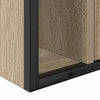 Kylpyhuonekalustesetti 2 kpl Ruskea 60 x 30 x 60 cm