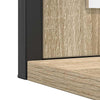 Kylpyhuonekalustesetti 3 kpl Ruskea 33 x 33 x 120,5 cm