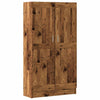 Kirjahylly vanha puu 82,5x30,5x150 cm lastulevy