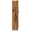 Kirjahylly vanha puu 82,5x30,5x150 cm lastulevy