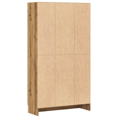 Artesaani tammi kirjakaappi Lorendo 82,5x30,5x150cm (puinen)