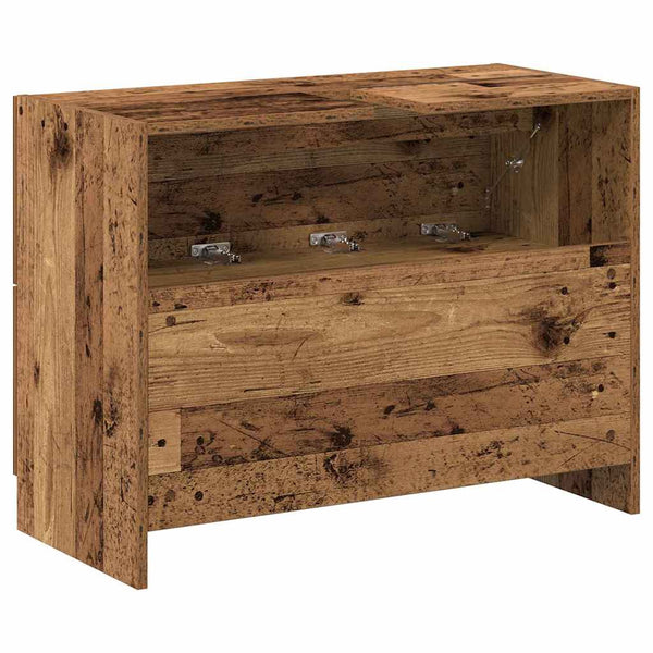 Kylpyhuonekaappi Vanha Puu 78 x 37 x 59 cm Tekninen puu