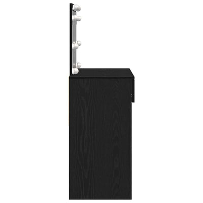 Musta tammi meikkipeili Toccara 100x40x120cm (puinen)