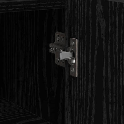 Musta sivupöytä Corinne 45x35x75cm (puinen)