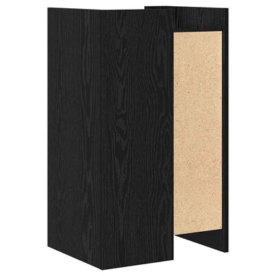 Musta sivupöytä Corinne 45x35x75cm (puinen)