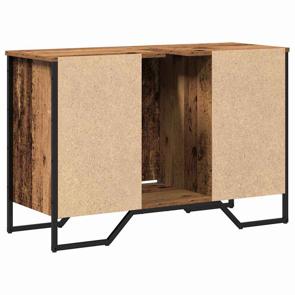 Kylpyhuoneen allaskaappi Vanha Puu 91 x 35 x 60 cm Tekninen puu