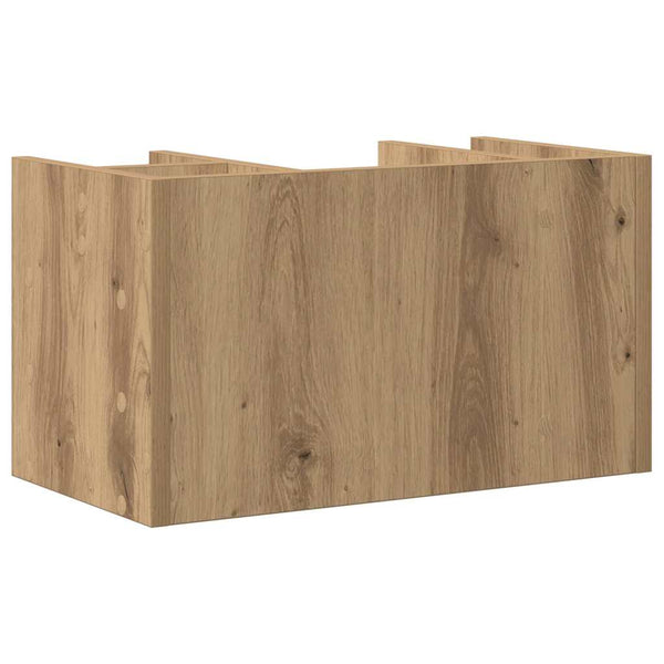 Työpöydän järjestäjä Musta tammi 44,5 x 24 x 25 cm Tekninen puu