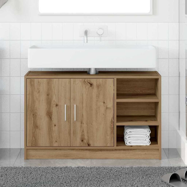 Kylpyhuonekaappi Artisan tammi 90 x 29 x 55 cm Tekninen puu