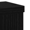 Kasviteline 2 kpl Musta tammi 10 x 10 x 18 cm Tekninen puu