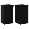 Kasviteline 2 kpl Musta tammi 10 x 10 x 18 cm Tekninen puu