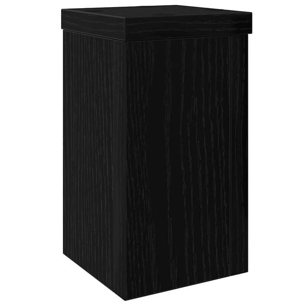 Kasviteline 2 kpl Musta tammi 10 x 10 x 18 cm Tekninen puu