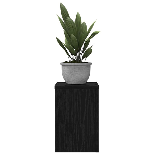Kasviteline 2 kpl Musta tammi 20 x 20 x 30 cm Tekninen puu