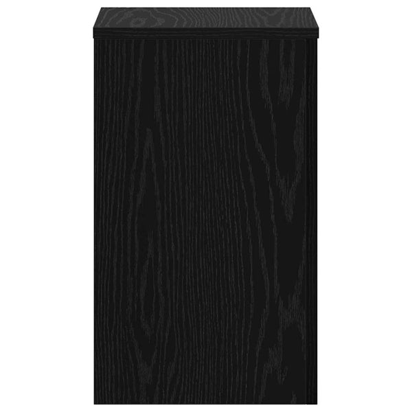 Kasviteline 2 kpl Musta tammi 30 x 30 x 50 cm Tekninen puu