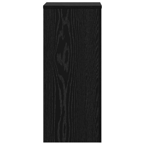 Kasviteline 2 kpl Musta tammi 30 x 30 x 70 cm Tekninen puu