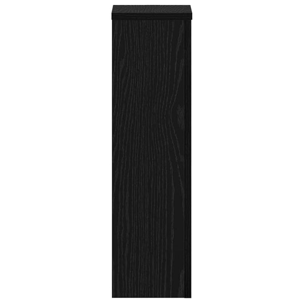Kasviteline 2 kpl Musta tammi 17 x 17 x 60 cm Tekninen puu