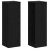 Kasviteline 2 kpl Musta tammi 25 x 25 x 80 cm Tekninen puu