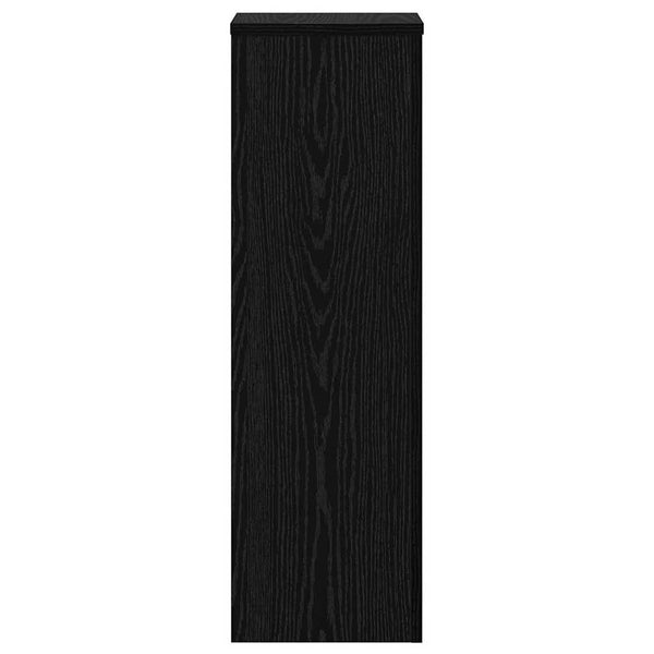 Kasviteline 2 kpl Musta tammi 25 x 25 x 80 cm Tekninen puu