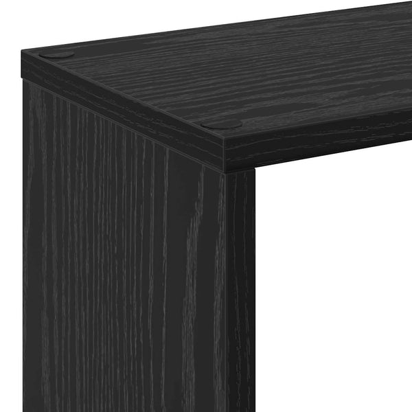 Kirjahylly 8 tasoa 72 x 20 x 120,5 cm Tekninen puu Musta tammi.