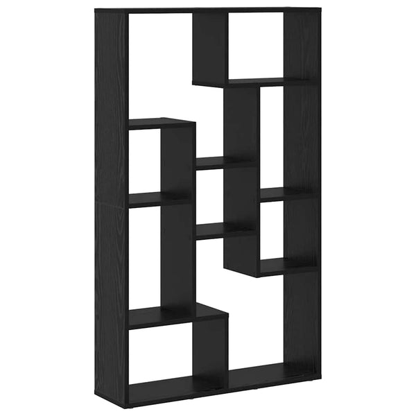 Kirjahylly 8 tasoa 72 x 20 x 120,5 cm Tekninen puu Musta tammi.