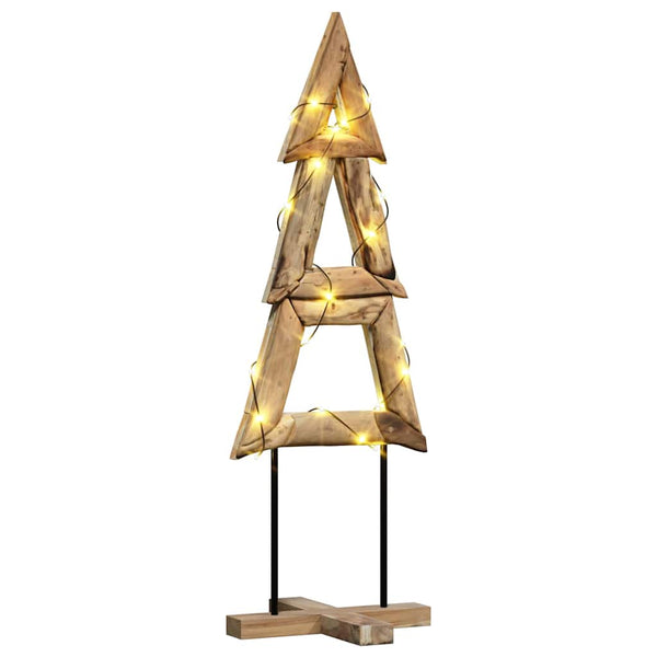Joulukuusi Ruskea 120 cm Täysi tiikki
