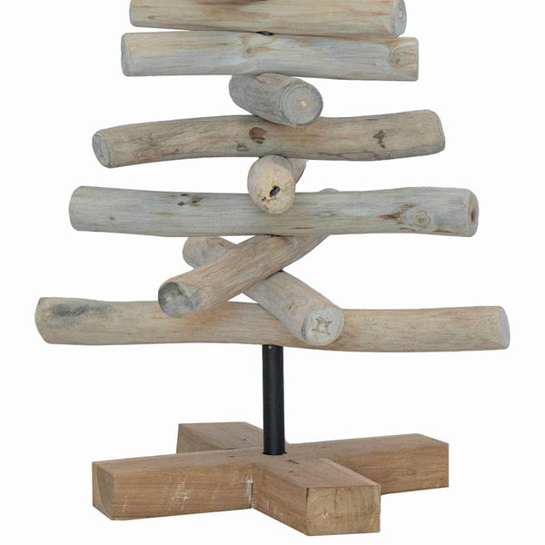 Joulukuusi Ruskea 60 cm Täysi tiikki